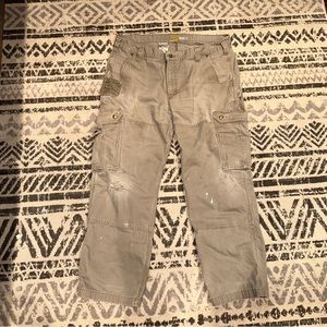 Vintage Distressed Double Knee Carhartt Cargo Pants